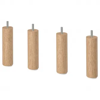 IKEA LANDSKRONA Picior, lemn, 15 cm