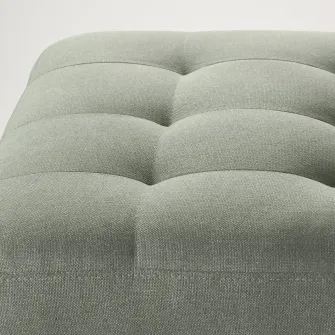 IKEA LANDSKRONA Taburet, Gunnared verde deschis/lemn