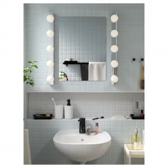 IKEA LEDSJÖ Aplica LED, inox