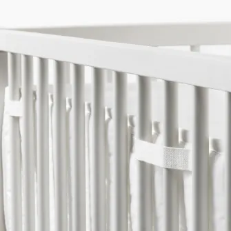 IKEA LEN Protectie patut, alb, 60x120 cm