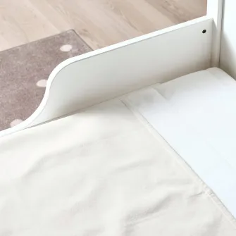 IKEA LEN Protectie saltea, alb, 70x100 cm