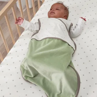 IKEA LEN Sac de dormit, verde, 0-6 luni