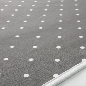 IKEA LEN Saltea ingrijire copil, buline/gri, 90x70 cm