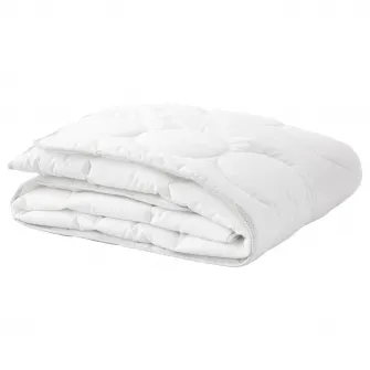 IKEA LENAST Pilota pentru patut, alb/gri, 110x125 cm