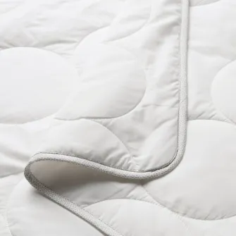 IKEA LENAST Pilota pentru patut, alb/gri, 110x125 cm
