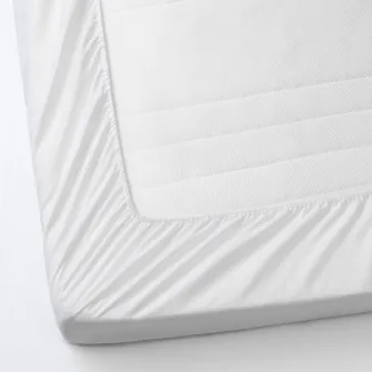 IKEA LENAST Protectie saltea, alb, 60x120 cm