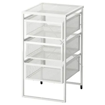 IKEA LENNART Comoda, alb