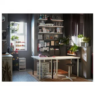 IKEA LENNART Comoda, alb