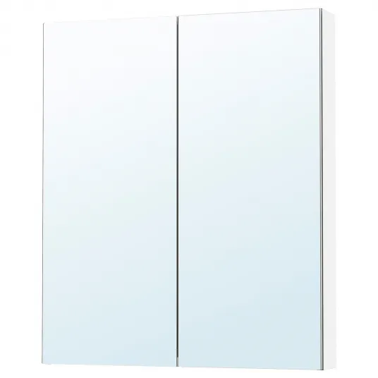 IKEA LETTAN Dulap baie cu oglinda, aspect oglinda/oglinda, 80x15x95 cm
