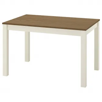 IKEA ÅLHULT Masa, bej/maro, 120x80 cm