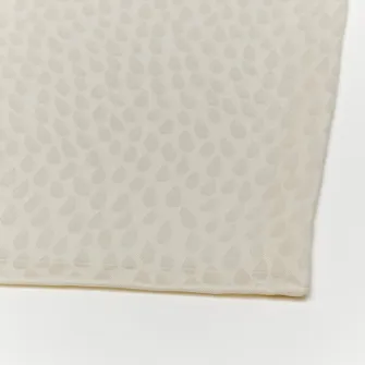 IKEA LIGUSTER Fata de masa, cu model alb, 145x240 cm