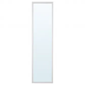 IKEA LILJETRÄD Oglinda, alb, 30x115 cm