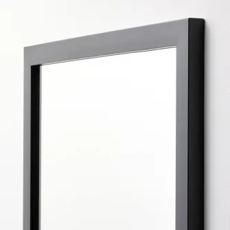 IKEA LILJETRÄD Oglinda, negru, 30x115 cm