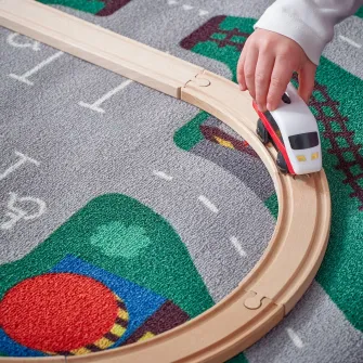 IKEA LILLABO Locomotiva cu baterii
