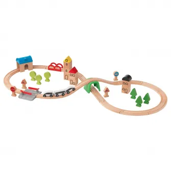 IKEA LILLABO Set tren cu sine, 45 piese
