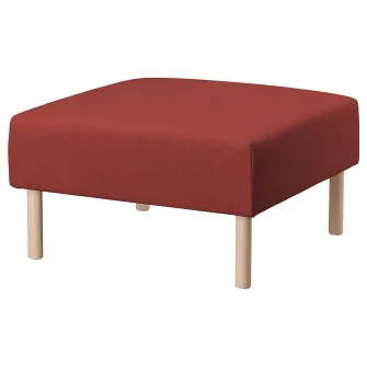 IKEA LILLEHEM Modul 1 loc, Gunnared maro-rosu/lemn