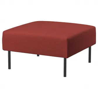 IKEA LILLEHEM Modul 1 loc, Gunnared maro-rosu/metal