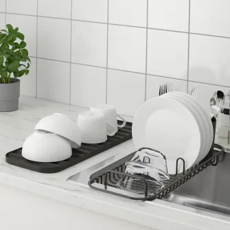 IKEA LILLHAVET Suport vesela multifunctional, antracit
