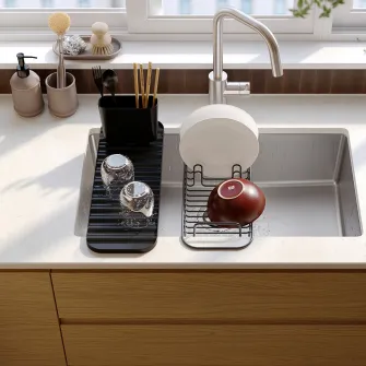 IKEA LILLHAVET Suport vesela multifunctional, antracit