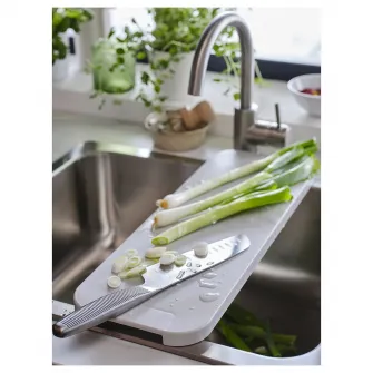 IKEA LILLHAVET Tocator, gri, 48x17 cm