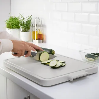 IKEA LILLHAVET Tocator, gri, 49x35 cm