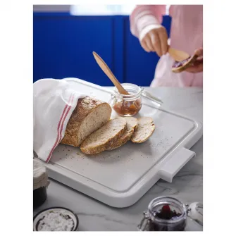 IKEA LILLHAVET Tocator, gri, 49x35 cm