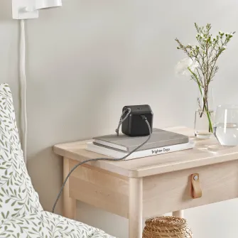IKEA LILLHULT Cablu USB tip A la USB tip C, negru/alb, 1.5 m