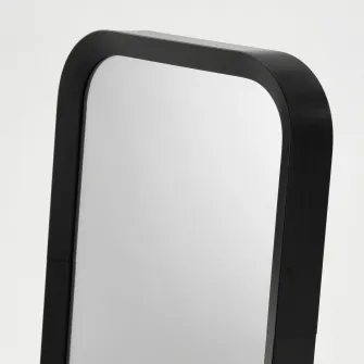 IKEA LINDBYN Oglinda de masa, negru, 14x27 cm
