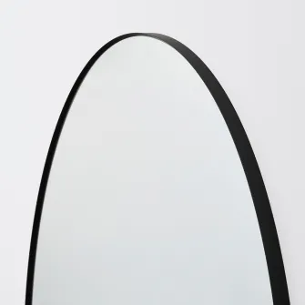 IKEA LINDBYN Oglinda, negru, 80 cm