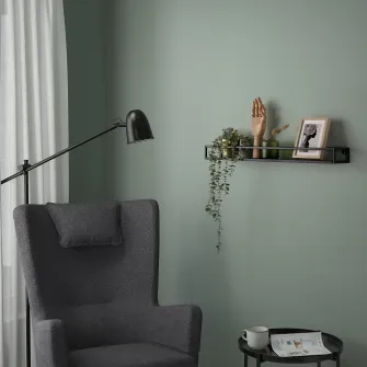 IKEA LINDÅSEN Etajera, antracit, 75 cm