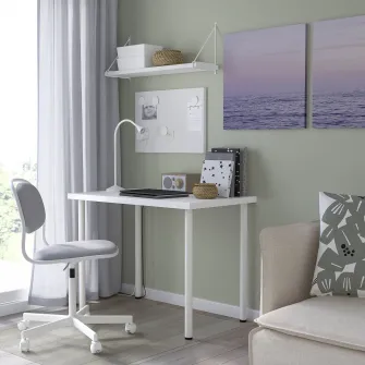 IKEA LINNMON / ADILS Masa, alb, 100x60 cm
