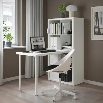 IKEA LINNMON Blat, alb, 100x60 cm