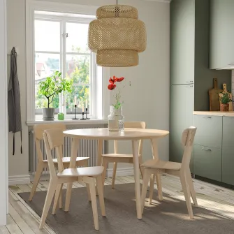 IKEA LISABO Masa, furnir frasin, 105 cm