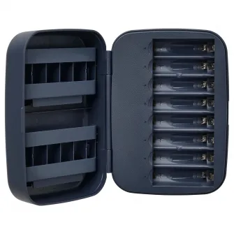 IKEA LITOSFÄR Incarcator baterie+depozitare, albastru inchis