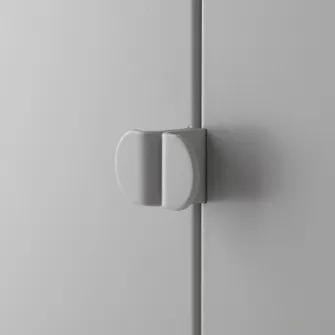 IKEA LIXHULT Combinatie corp, gri/antracit, 95x35x92 cm