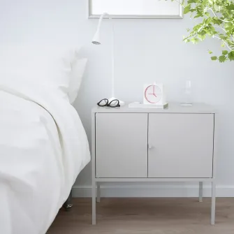 IKEA LIXHULT Corp, metal/gri, 60x35 cm
