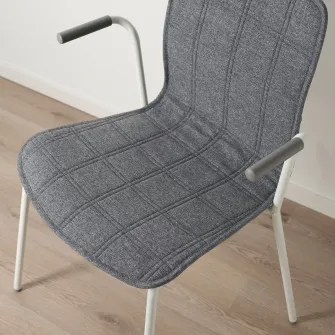 IKEA LÄKTARE Husa scaun, Gunnared gri mediu