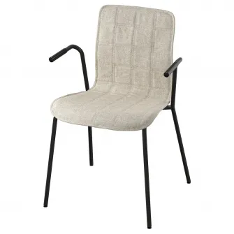 IKEA LÄKTARE Scaun conferinta, bej deschis/negru