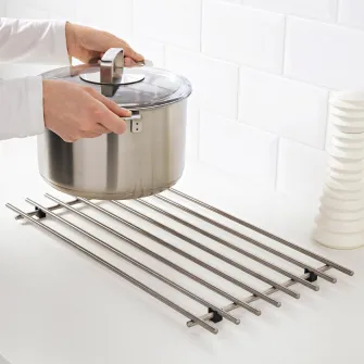 IKEA LÄMPLIG Gratar, inox, 50x28 cm