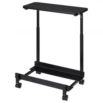 IKEA LÅNESPELARE Suport computer cu polita, negru, 50x27 cm