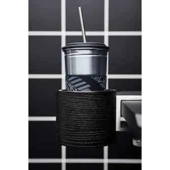IKEA LÅNESPELARE Suport pahar, negru