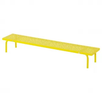 IKEA LÅNESPELARE Suport pentru monitor, galben neon, 97x19 cm