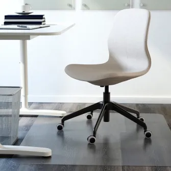 IKEA LÅNGFJÄLL Scaun conferinta, Gunnared bej/negru