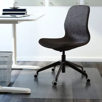 IKEA LÅNGFJÄLL Scaun conferinta, Gunnared gri inchis/negru
