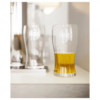 IKEA LODRÄT Pahar bere, sticla transparenta, 50 cl