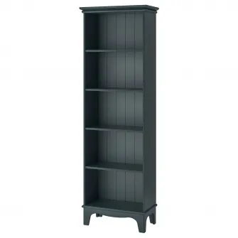 IKEA LOMMARP Biblioteca, albastru inchis-verde, 65x199 cm