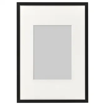 IKEA LOMVIKEN Rama, negru, 21x30 cm