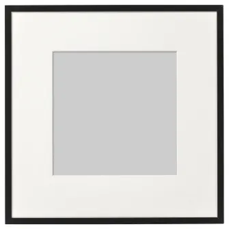 IKEA LOMVIKEN Rama, negru, 32x32 cm