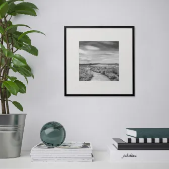 IKEA LOMVIKEN Rama, negru, 32x32 cm