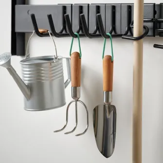 IKEA LÄRKAR Set gradinarit, mesteacan/inox mare